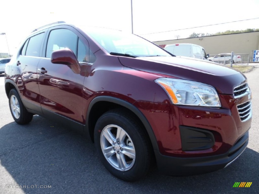 Crimson Metallic 2016 Chevrolet Trax LT AWD Exterior Photo #107002330