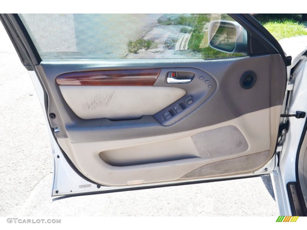1999 Lexus GS 300 Light Charcoal Door Panel Photo #107003206