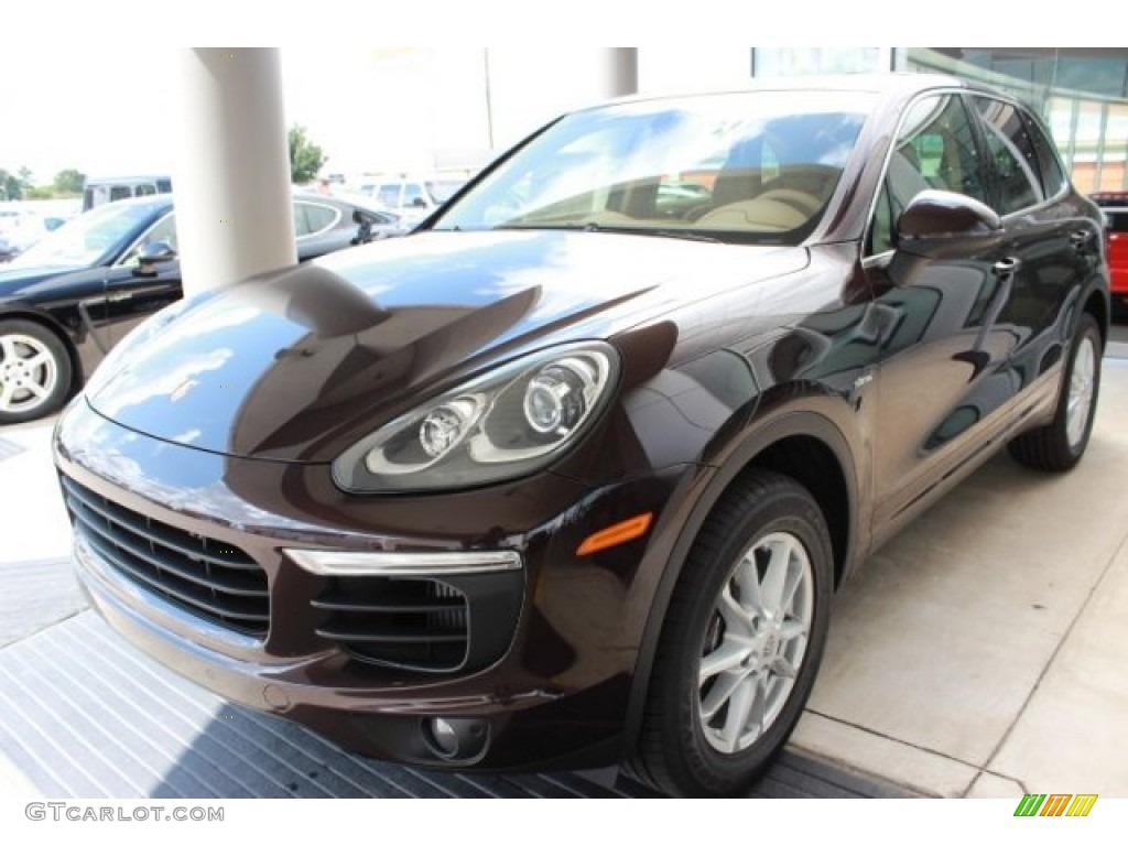 Mahogany Metallic 2016 Porsche Cayenne Standard Cayenne Model Exterior Photo #107003698