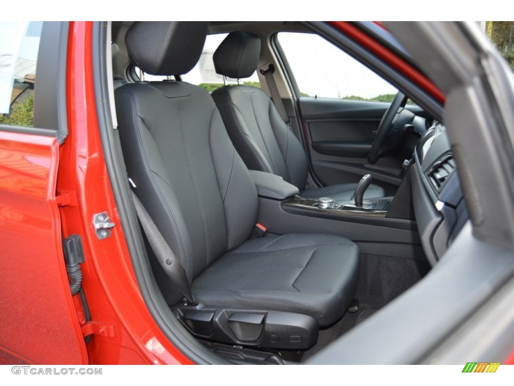 2015 3 Series 320i xDrive Sedan - Melbourne Red Metallic / Black photo #27