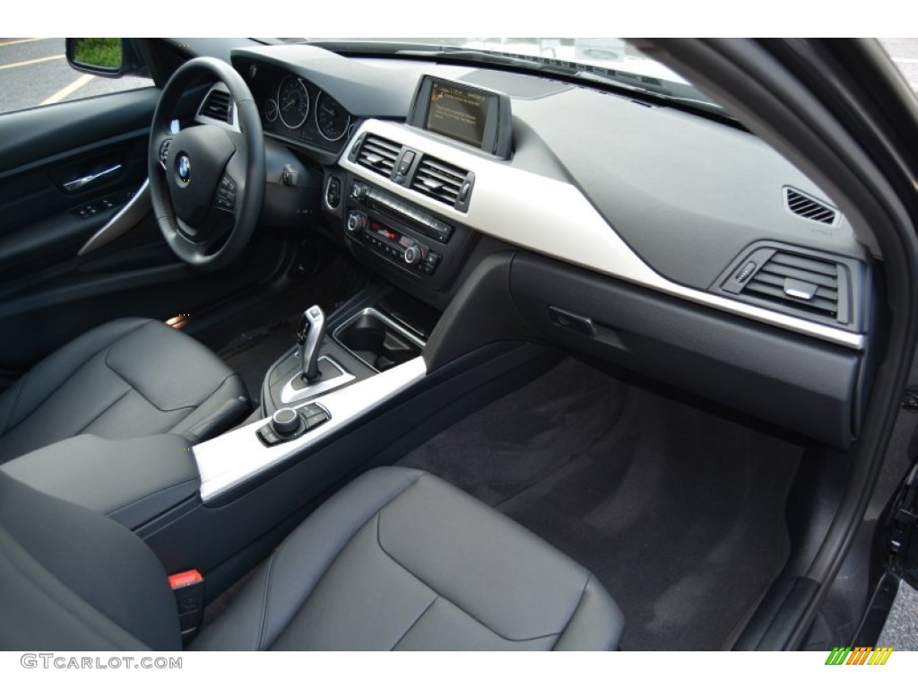 2015 3 Series 320i xDrive Sedan - Mineral Grey Metallic / Black photo #27