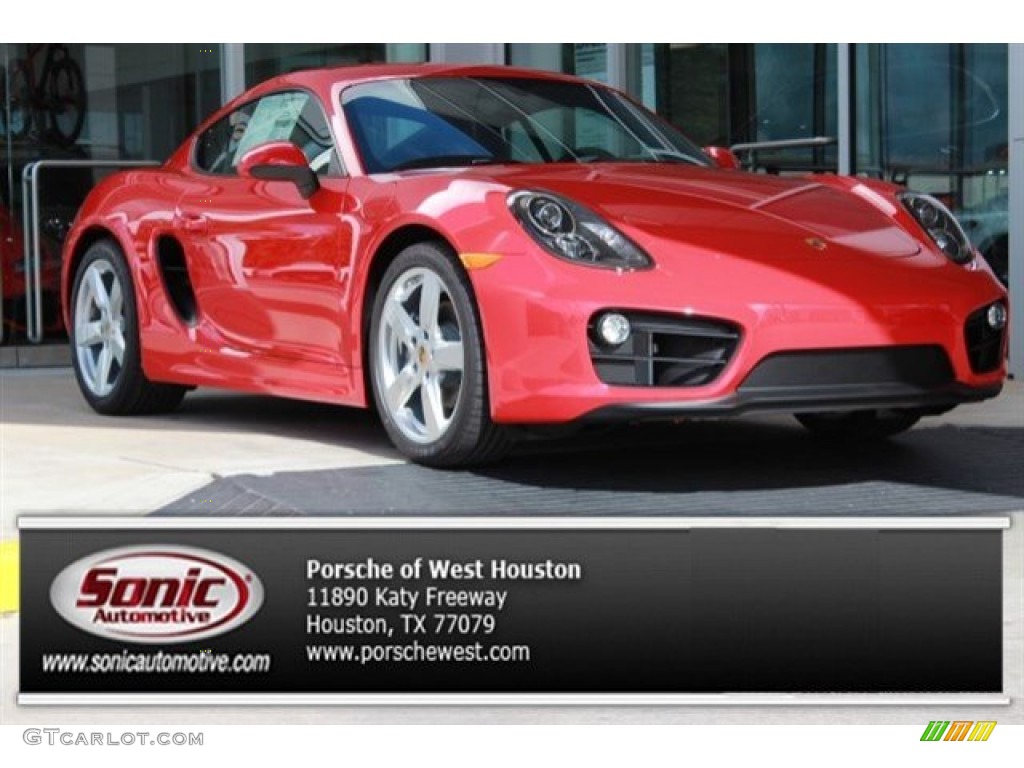 2016 Cayman  - Guards Red / Black photo #1