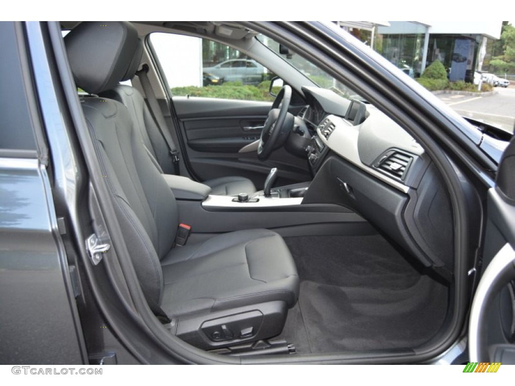 2015 3 Series 320i xDrive Sedan - Mineral Grey Metallic / Black photo #28