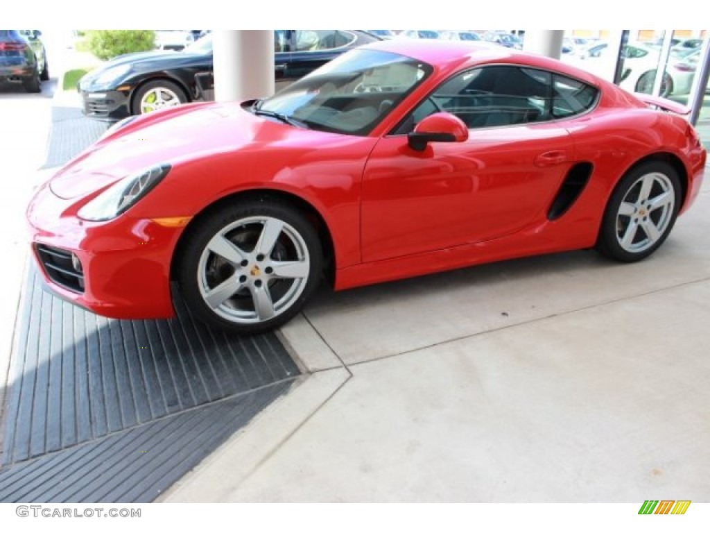 Guards Red 2016 Porsche Cayman Standard Cayman Model Exterior Photo #107004502