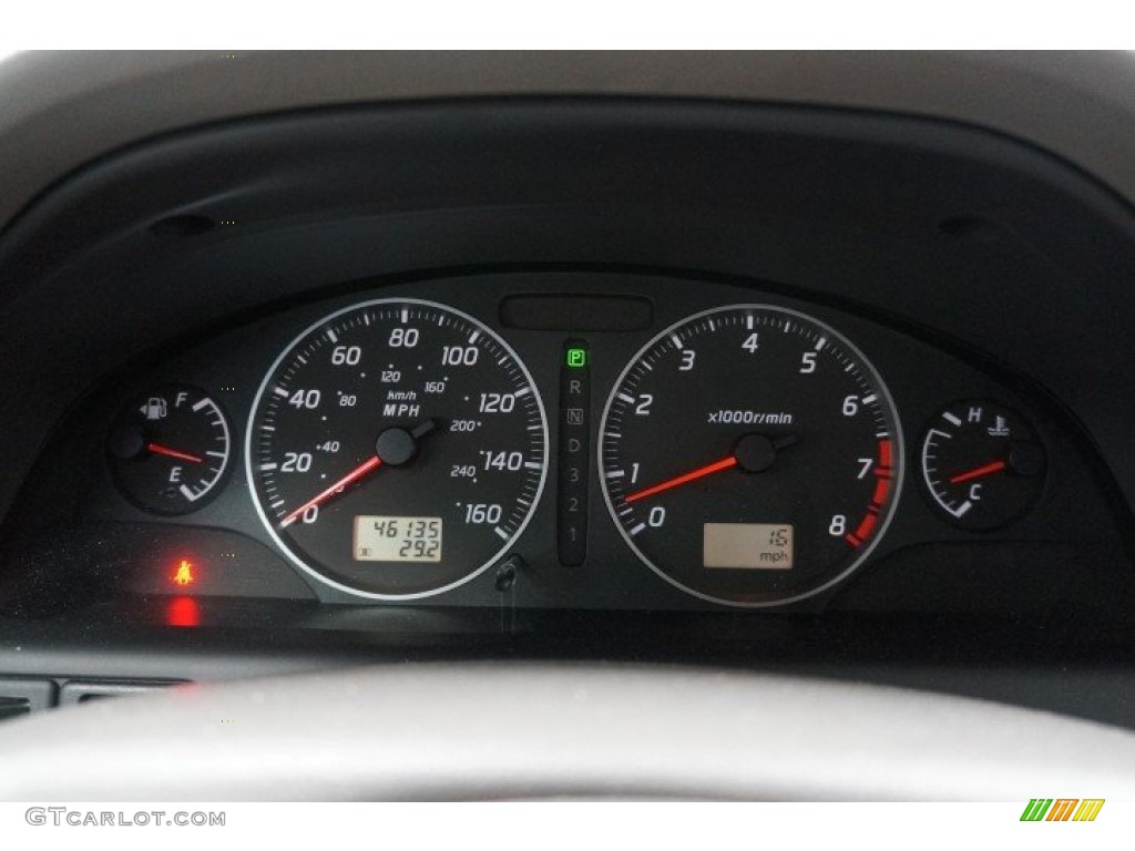 2003 Nissan Maxima GLE Gauges Photo #107005699