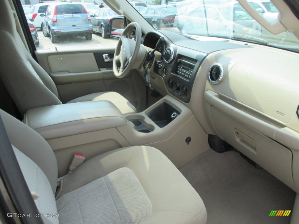 2005 Expedition XLT 4x4 - Dark Stone Metallic / Medium Parchment photo #6