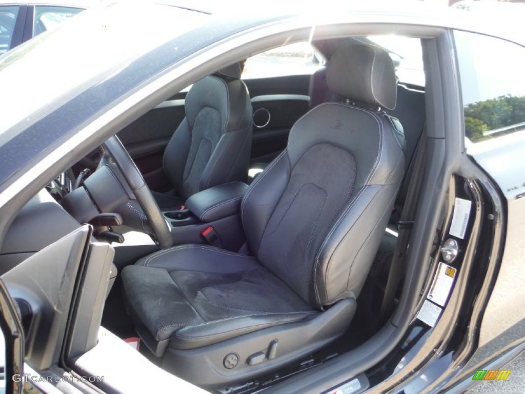 2009 Audi A5 3.2 quattro S Line Coupe Front Seat Photo #107006794