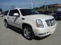 2013 White Diamond Tricoat Cadillac Escalade ESV Luxury AWD  photo #7