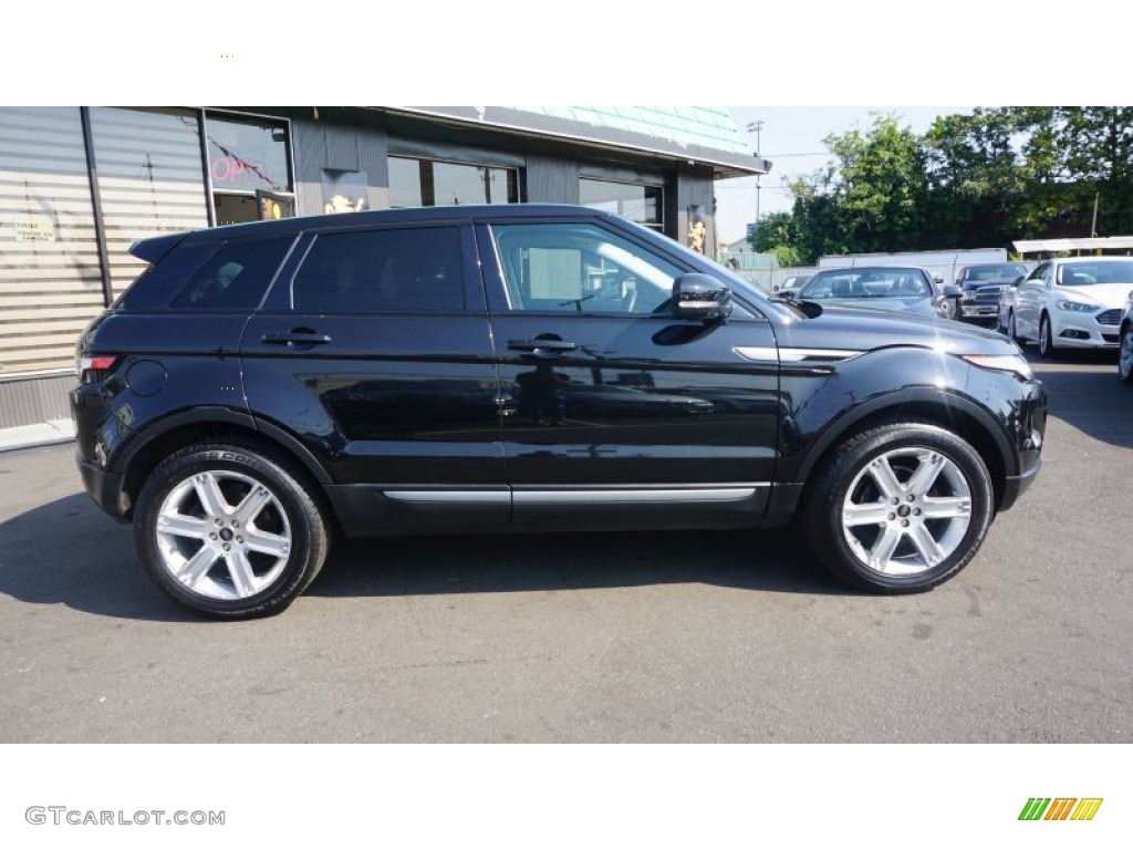 2013 Range Rover Evoque Pure - Barolo Black Metallic / Ebony photo #13