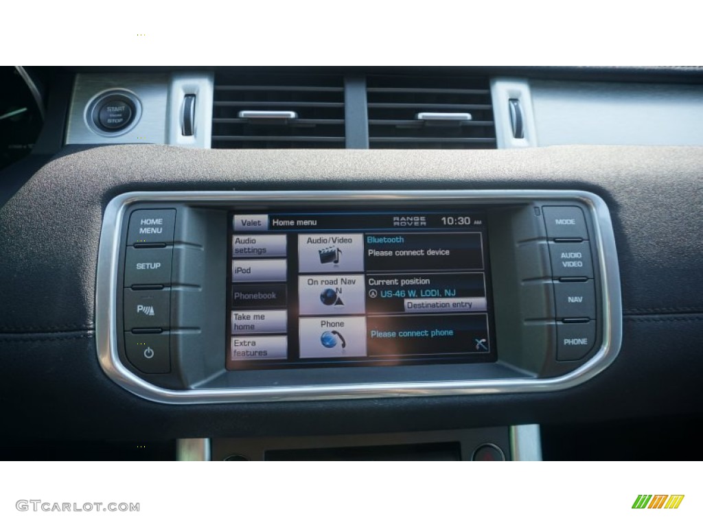 2013 Range Rover Evoque Pure - Barolo Black Metallic / Ebony photo #31