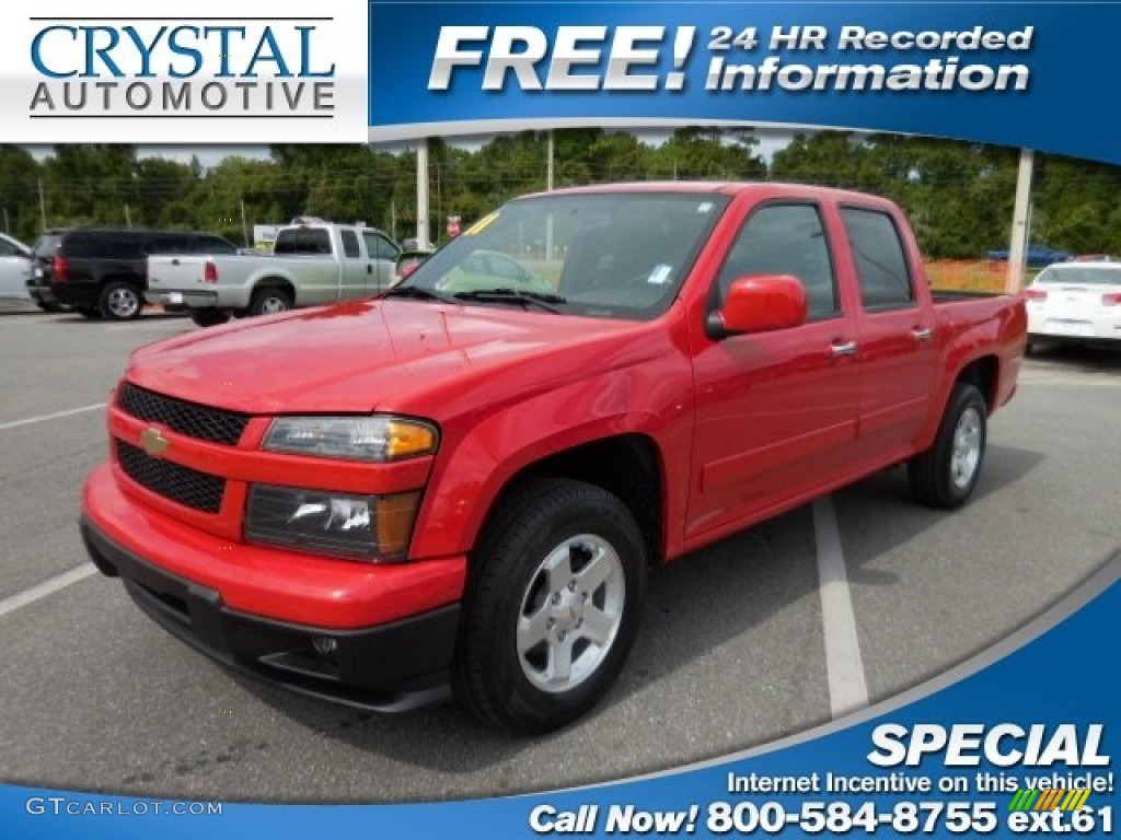 Victory Red Chevrolet Colorado