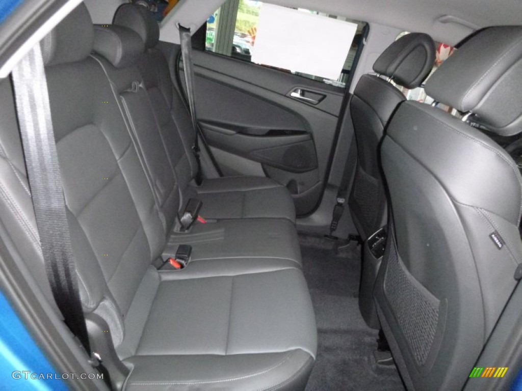 Black Interior 2016 Hyundai Tucson Limited AWD Photo #107013087