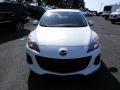 2013 Crystal White Pearl Mica Mazda MAZDA3 i Sport 4 Door  photo #2