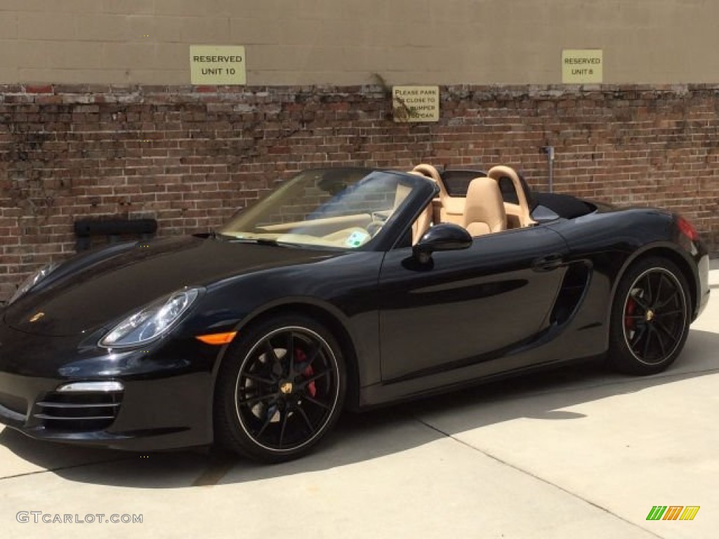 Black Porsche Boxster