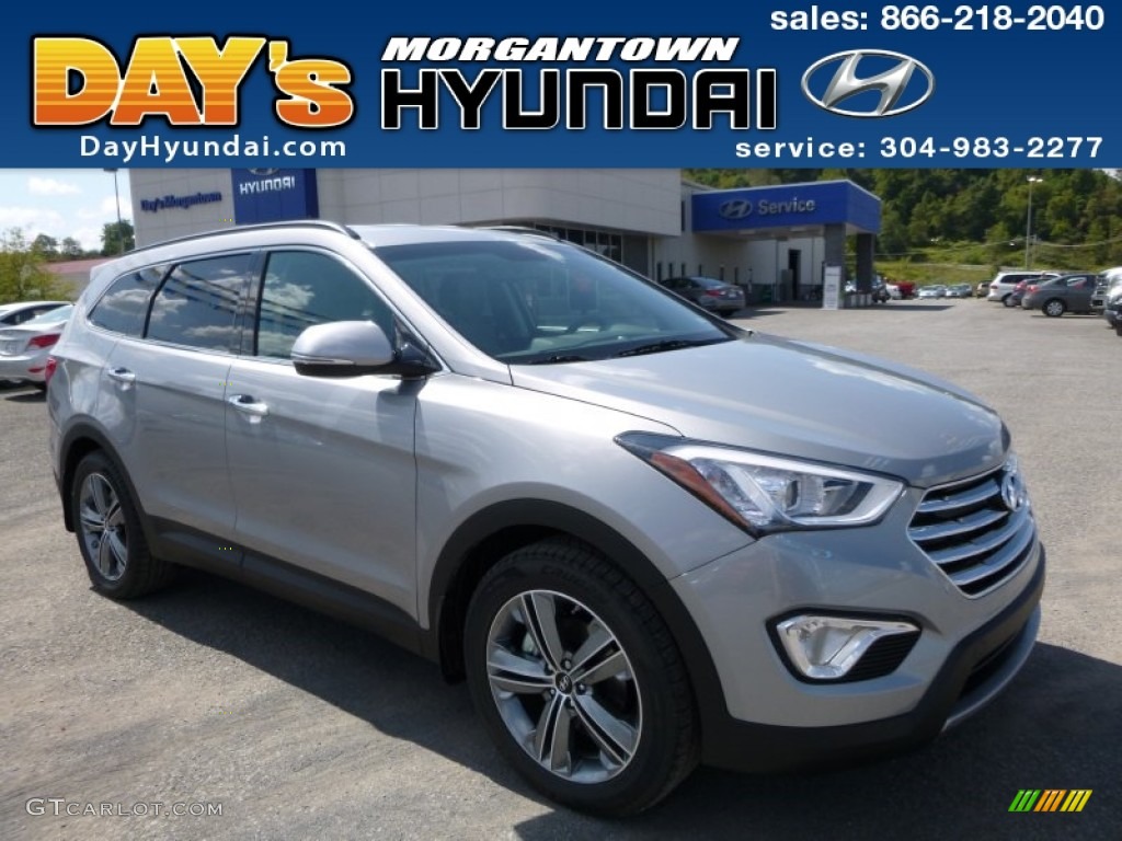 2016 Santa Fe SE AWD - Circuit Silver / Gray photo #1