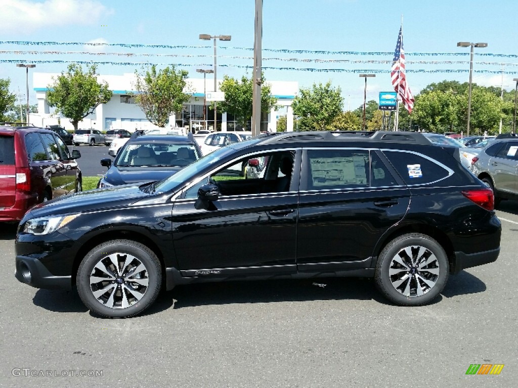 Crystal Black Silica 2016 Subaru Outback 2.5i Limited Exterior Photo #107014098