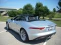 2015 Rhodium Silver Metallic Jaguar F-TYPE Convertible  photo #2