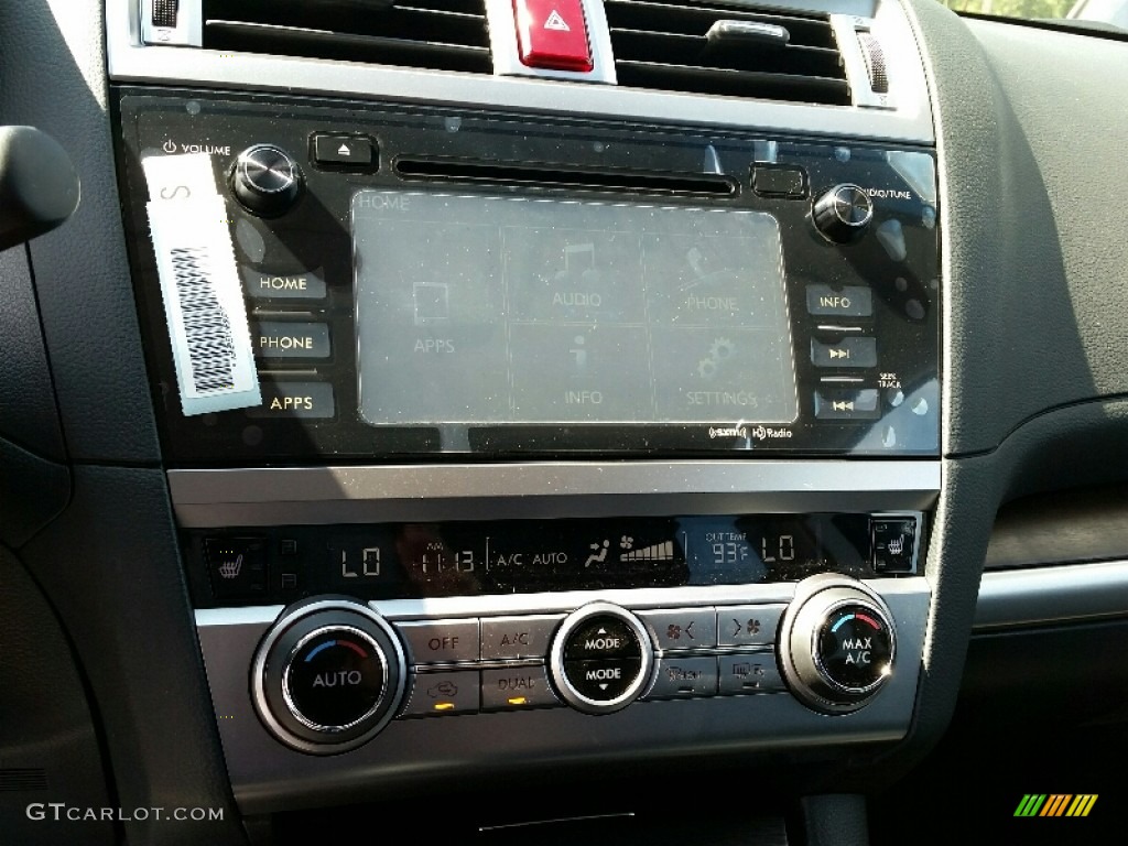 2016 Subaru Outback 2.5i Limited Controls Photo #107014294