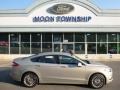 Tectonic Silver Metallic 2015 Ford Fusion Titanium AWD