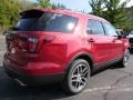 2016 Ruby Red Metallic Tri-Coat Ford Explorer Sport 4WD  photo #2