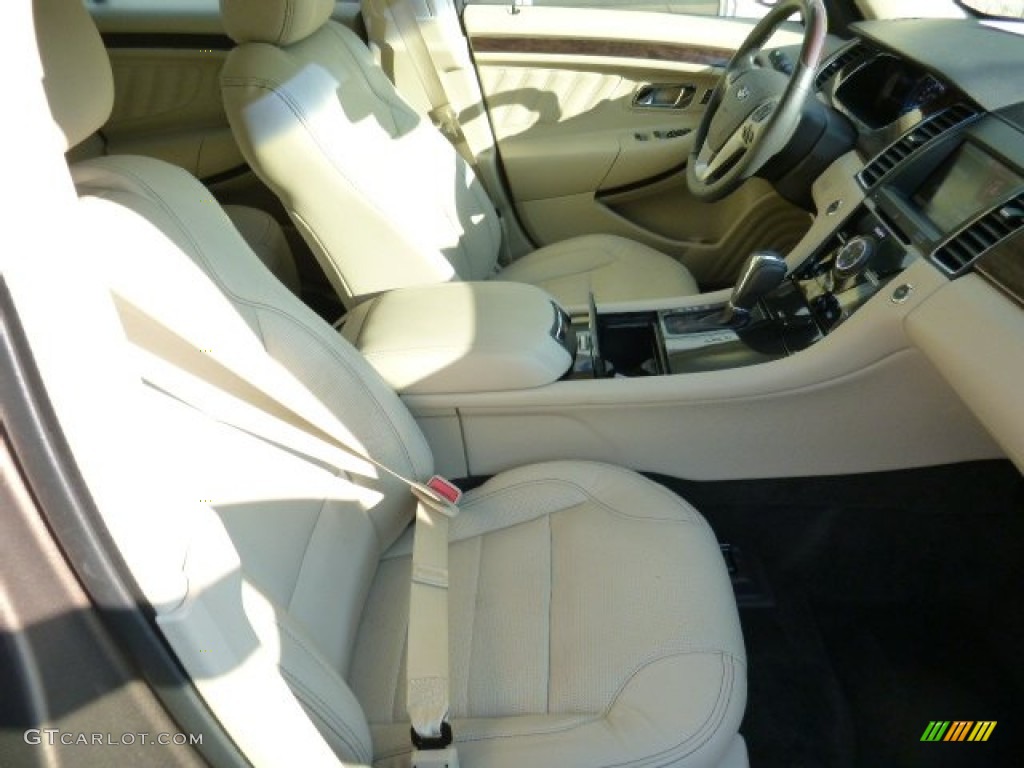 2015 Taurus Limited AWD - Caribou Metallic / Dune photo #10