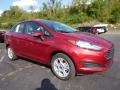 2016 Ruby Red Metallic Ford Fiesta SE Sedan  photo #1