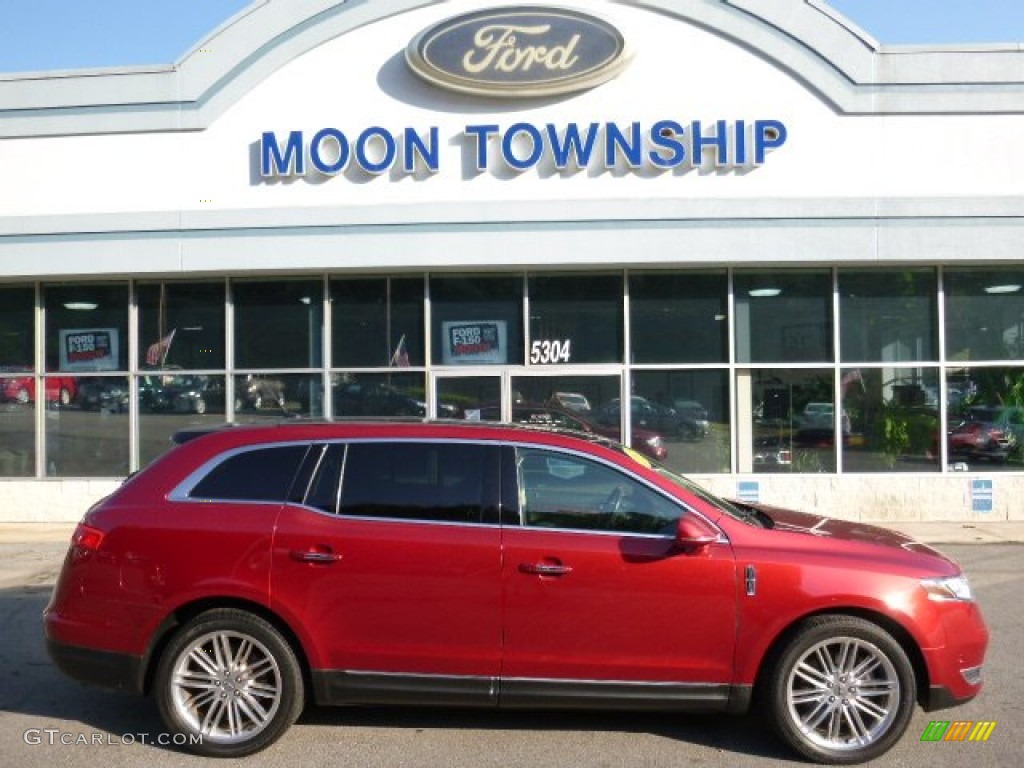 2013 MKT EcoBoost AWD - Ruby Red / Charcoal Black photo #1