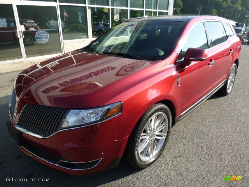 2013 MKT EcoBoost AWD - Ruby Red / Charcoal Black photo #9