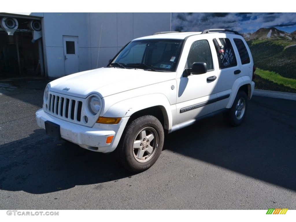 Stone White 2007 Jeep Liberty Sport 4x4 Exterior Photo #107018517