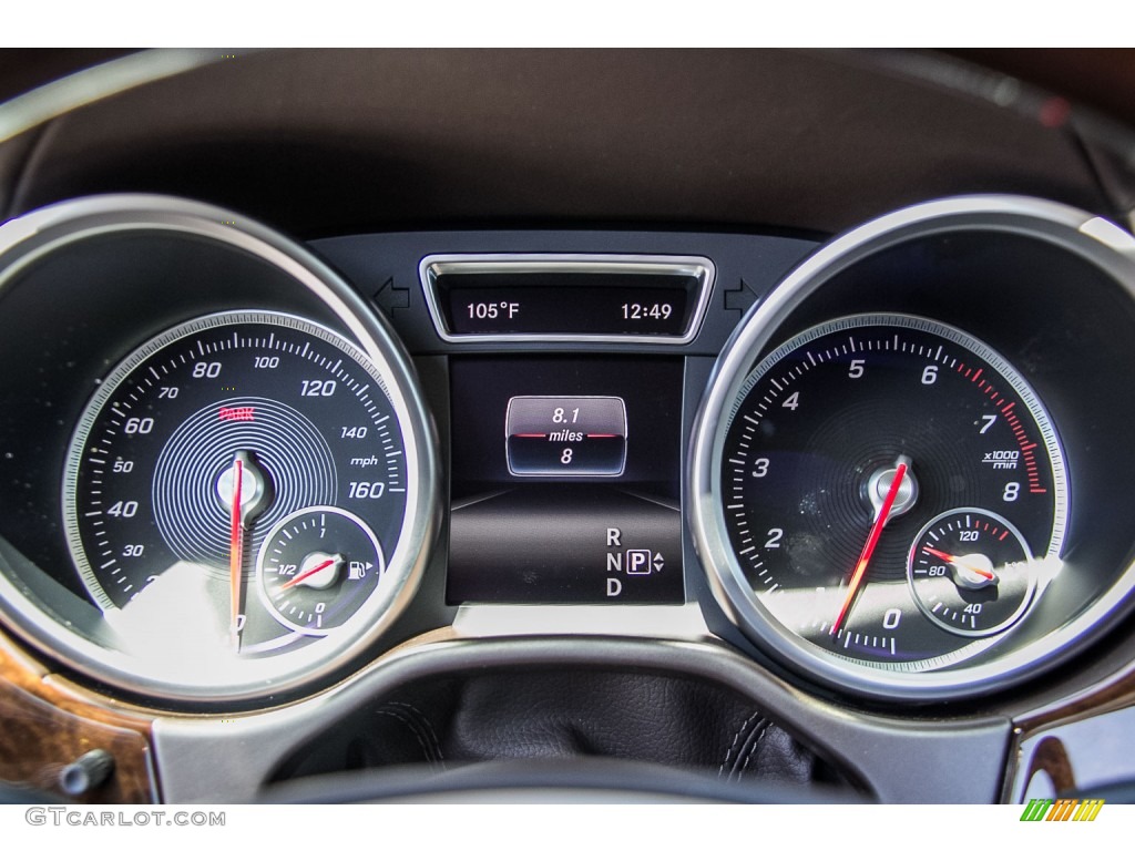 2016 GLE 350 - Palladium Silver Metallic / designo Espresso Brown photo #8