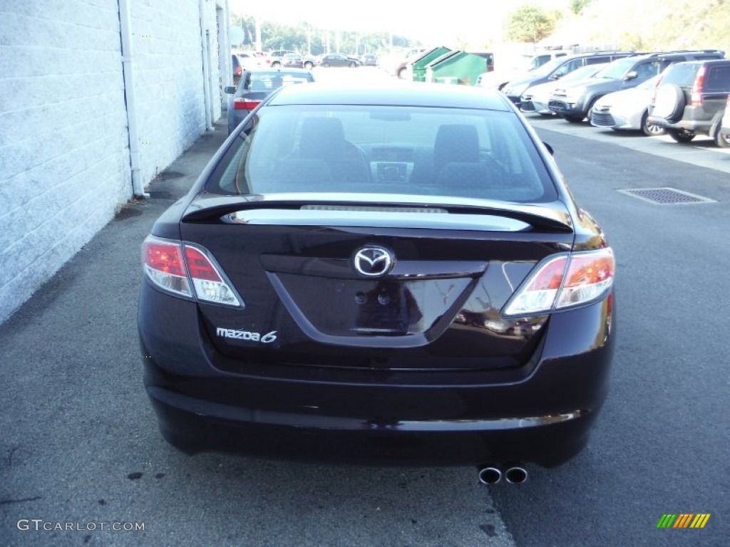 2010 MAZDA6 i Touring Sedan - Black Cherry Metallic / Black photo #7