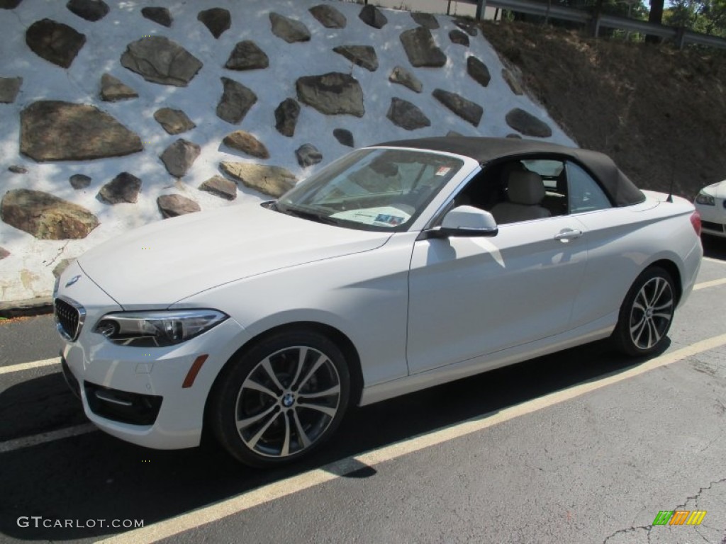 Alpine White 2016 BMW 2 Series 228i xDrive Convertible Exterior Photo #107021961