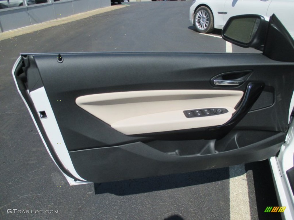 2016 BMW 2 Series 228i xDrive Convertible Oyster Door Panel Photo #107021988