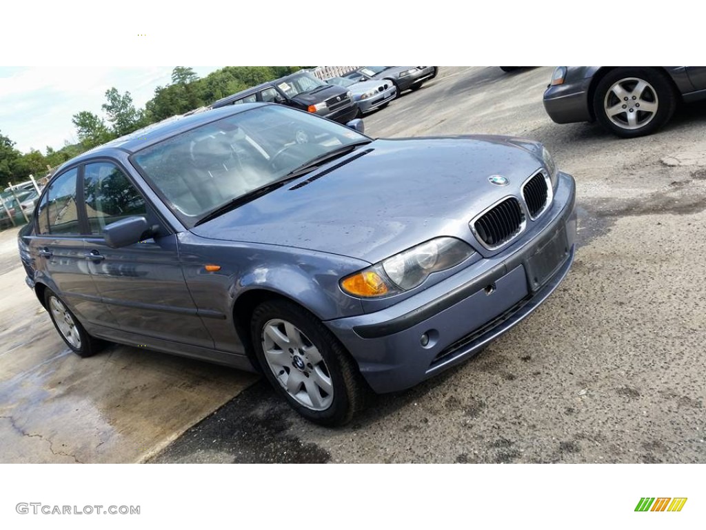 2004 3 Series 325xi Sedan - Silver Grey Metallic / Black photo #6