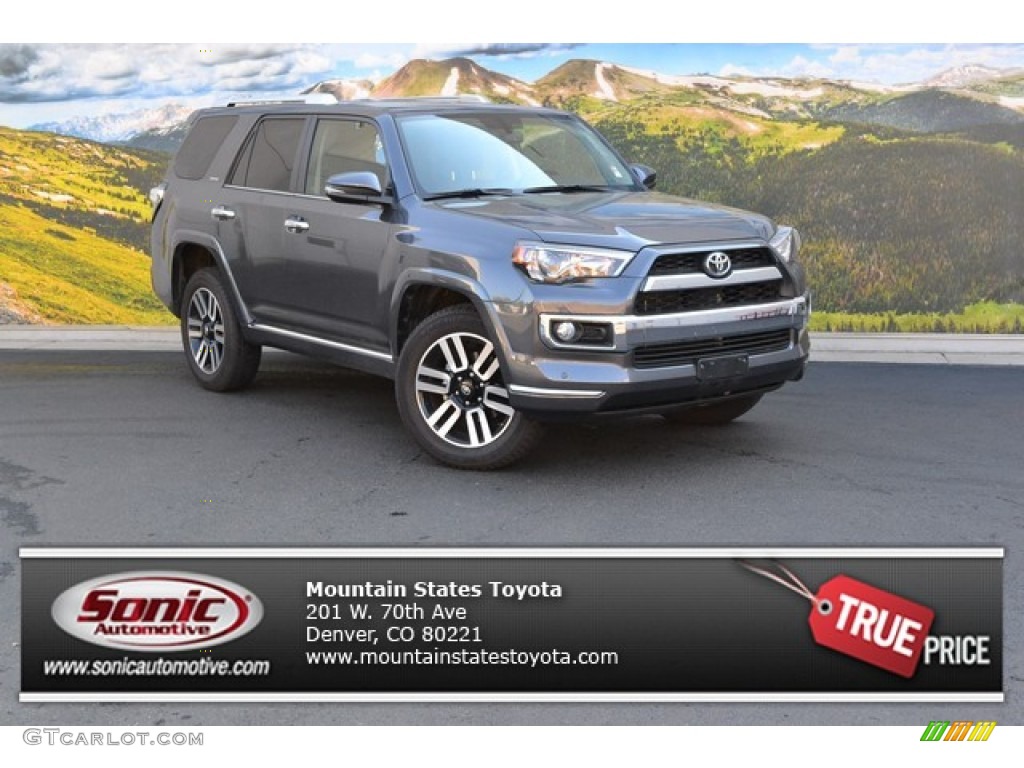 2015 4Runner Limited 4x4 - Magnetic Gray Metallic / Black photo #1