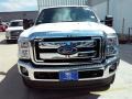 2016 Oxford White Ford F250 Super Duty Lariat Crew Cab 4x4  photo #11