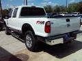 2016 Oxford White Ford F250 Super Duty Lariat Crew Cab 4x4  photo #17