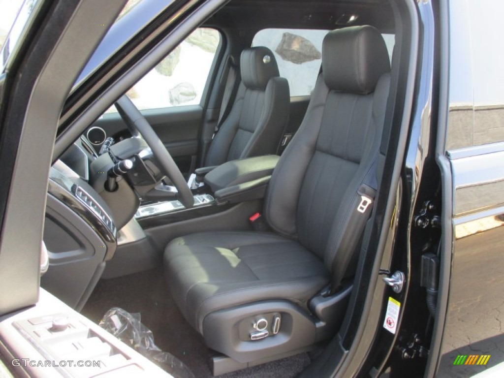 2016 Range Rover HSE - Santorini Black Metallic / Ebony/Ebony photo #12