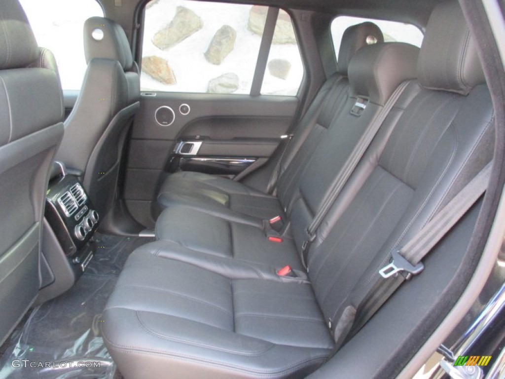 Ebony/Ebony Interior 2016 Land Rover Range Rover HSE Photo #107023956