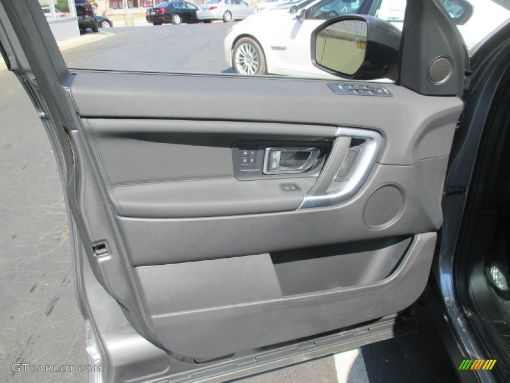 2016 Land Rover Discovery Sport HSE 4WD Ebony Door Panel Photo #107024895