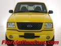 2002 Chrome Yellow Ford Ranger Edge Regular Cab  photo #5