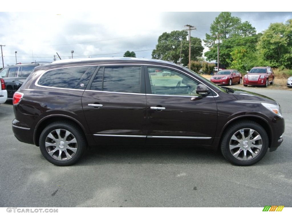 Dark Chocolate Metallic 2016 Buick Enclave Leather Exterior Photo #107025699