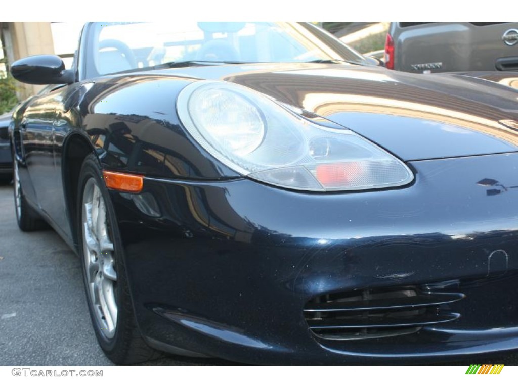 2003 Boxster  - Lapis Blue Metallic / Graphite Grey photo #22