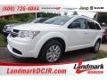 White 2016 Dodge Journey SE