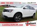 White 2016 Dodge Journey Crossroad Plus