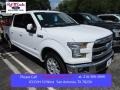 2015 Oxford White Ford F150 Lariat SuperCrew  photo #1