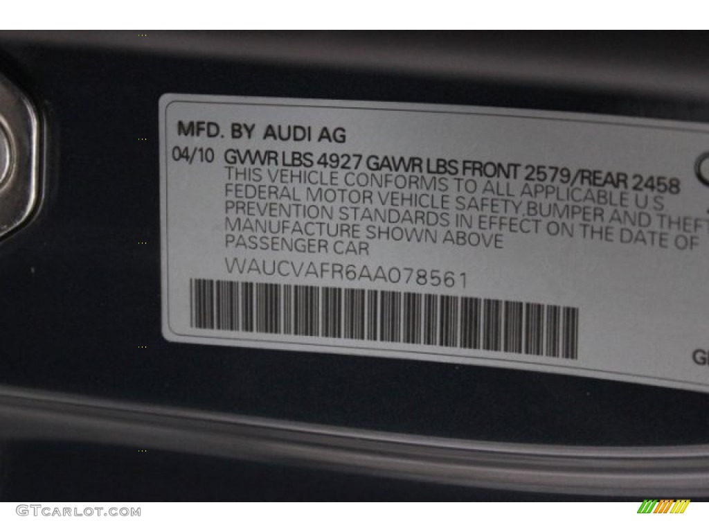 2010 S5 4.2 FSI quattro Coupe - Quartz Gray Metallic / Black Silk Nappa Leather photo #45