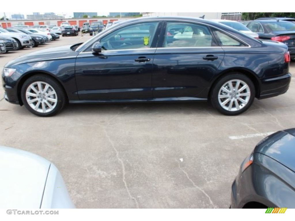 Moonlight Blue Metallic 2016 Audi A6 2.0 TFSI Premium Exterior Photo #107029098
