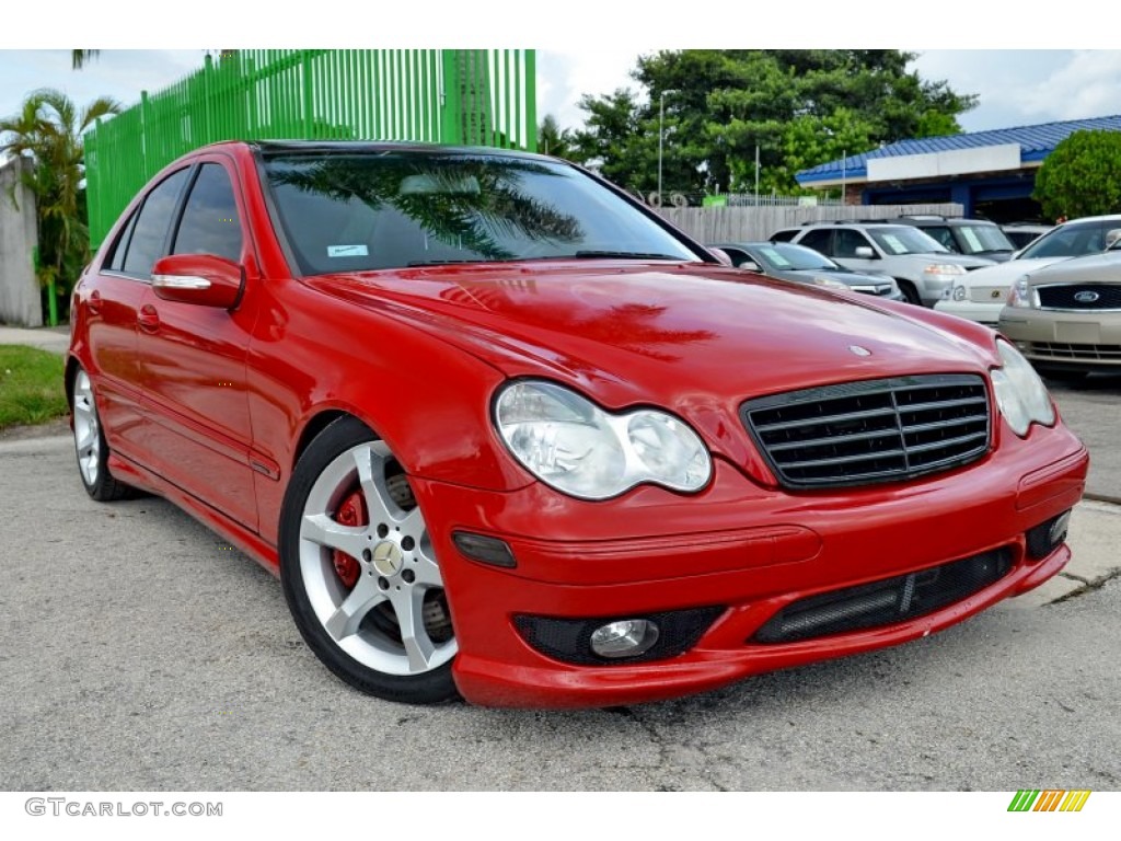 Mars Red 2007 Mercedes-Benz C 230 Sport Exterior Photo #107029278