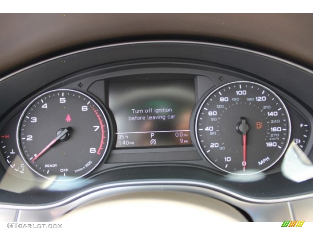 2016 Audi A6 2.0 TFSI Premium Gauges Photo #107030055